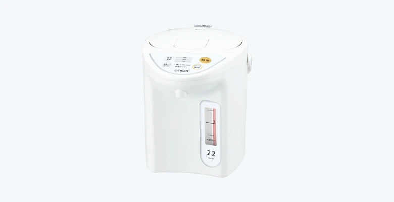 タイガー魔法瓶 マイコン電動ポット 2.2L PDR-G221-W